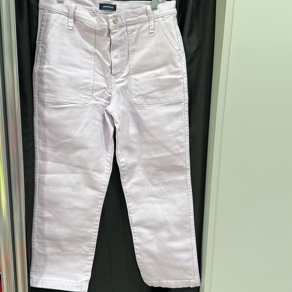 JCrew straight leg crop jeans